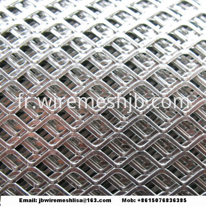 Powder Coated And Galvanized Expanded Steel Mesh